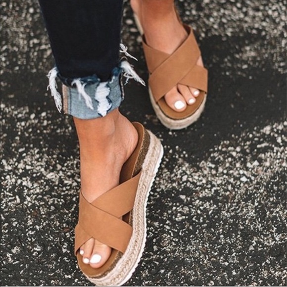 Urban Outfitters Shoes - Espadrille platform sandals